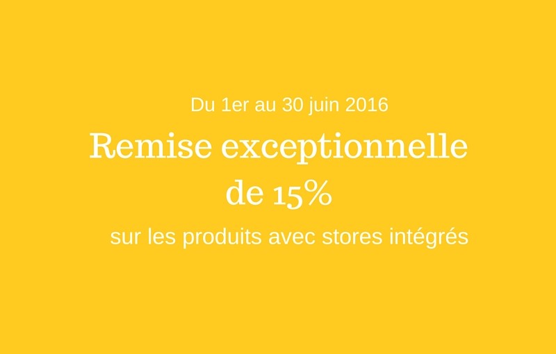 Remise Internorm 15%